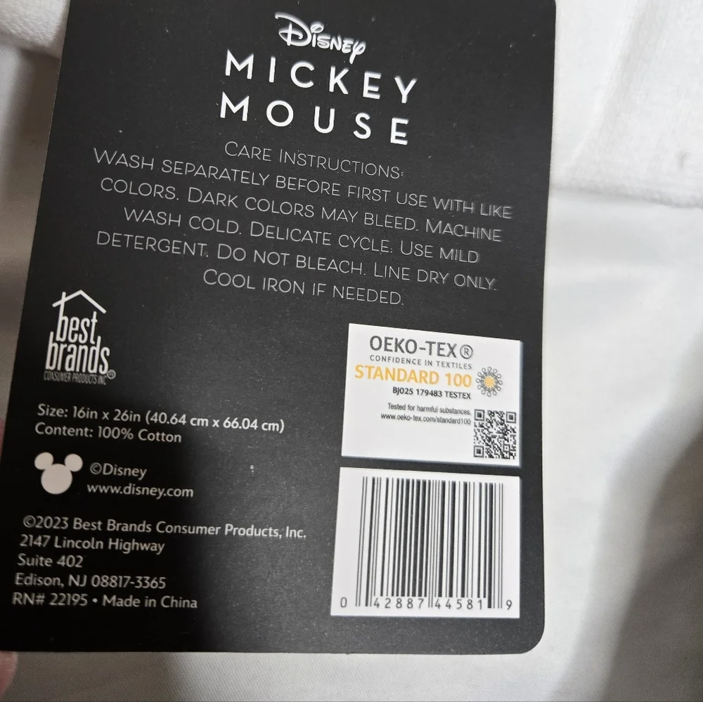 NEW Disney Mickey and Minnie Mouse 2 pack kitchen towels 2 sets‎